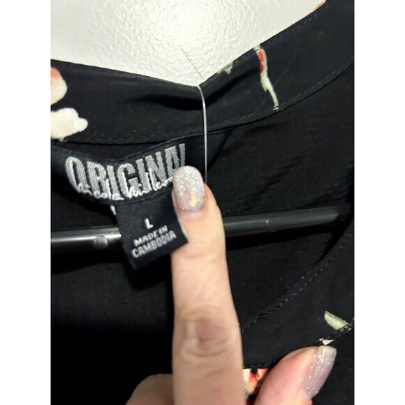 NICOLE MILLER WOMEN'S DRESS, SLEEVELESS, KNEE-LENGTH, NWT, DRAWSTRING WAIST, LG - Picture 6 of 11